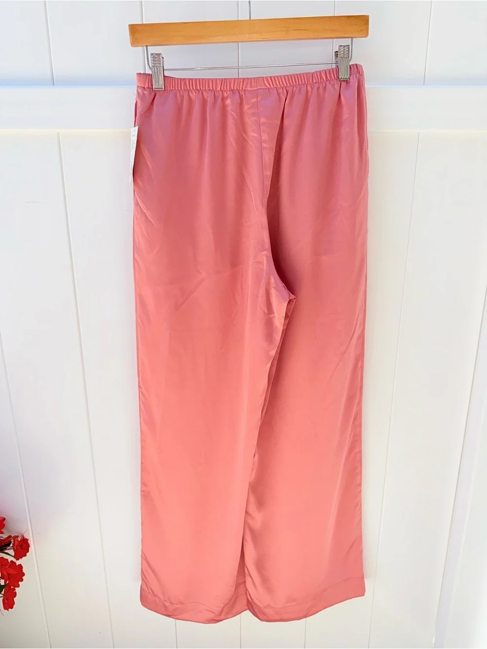 Mid-Rise Satin Pull-On Pants from A New Day